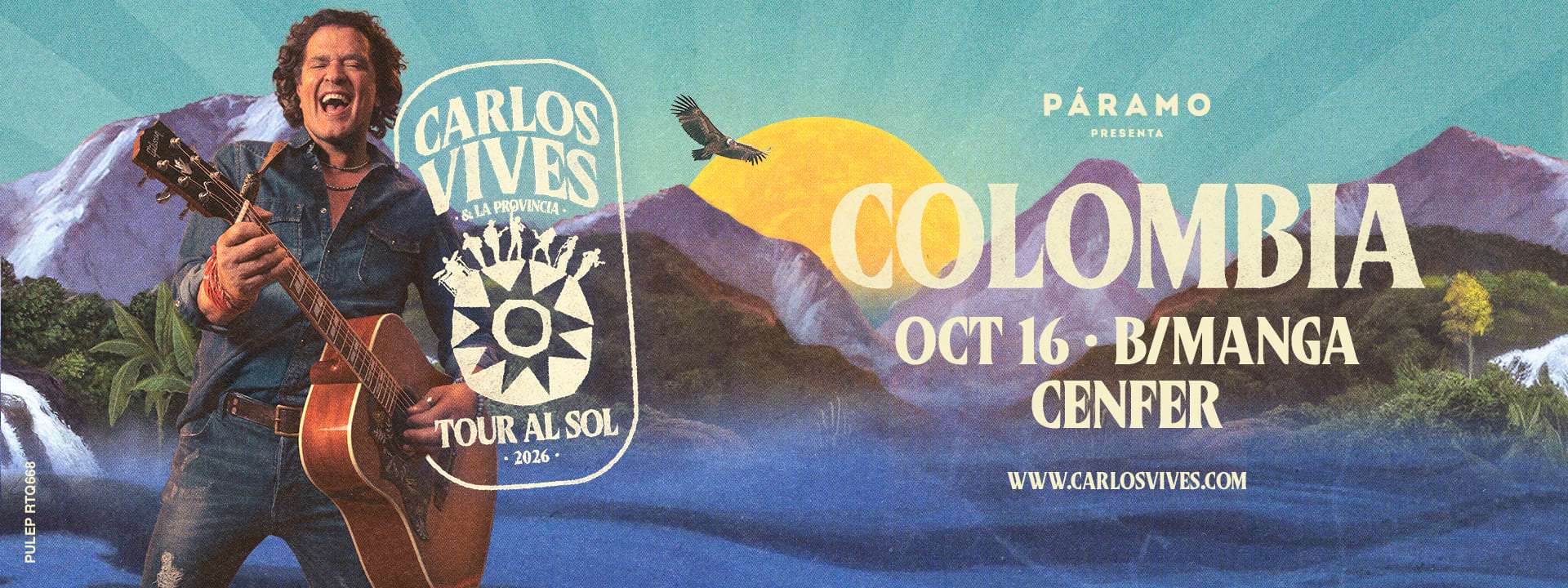CARLOS VIVES | TOUR AL SOL 2026 - BUCARAMANGA